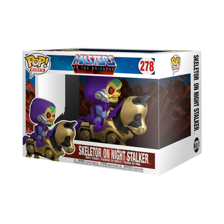 Funko Pop! Rides: Masters of The Universe - Skeletor mit Night Stalker - Vinyl-Sammelfigur - Geschen