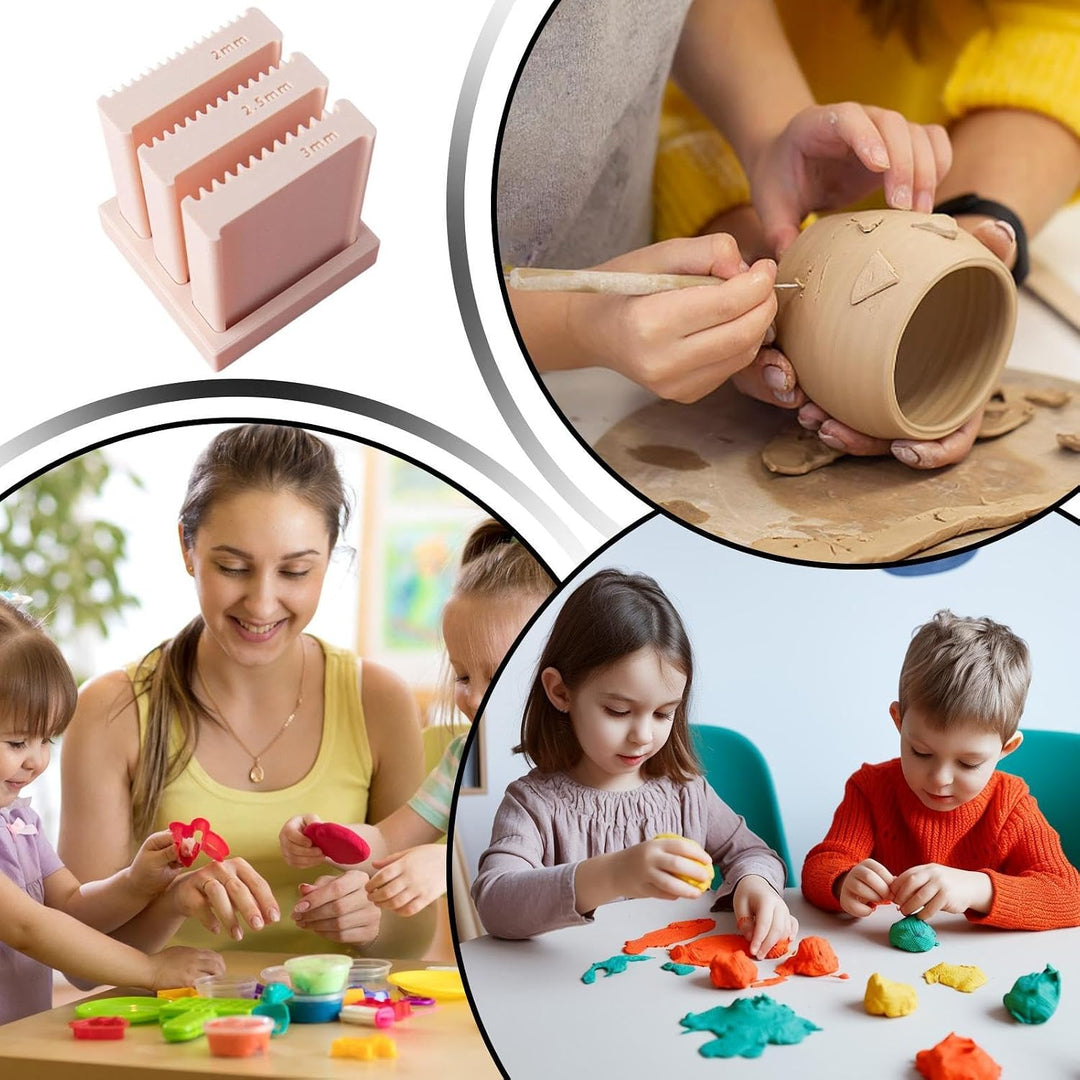 Generisch Tonperlen Maker Ergonomisches Wiederverwendbares Formroller-Set | Polymer-Bastelwerkzeuge