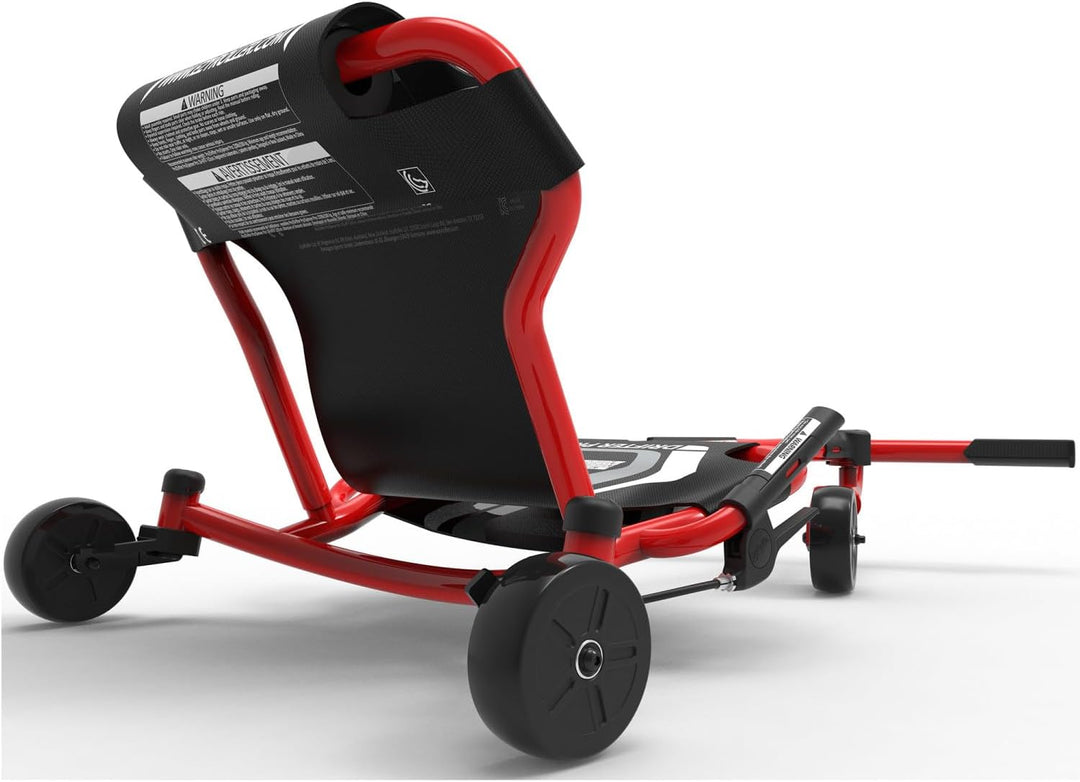 Ezyroller Funfahrzeug Drifter Pro X Jugendliche Erwachsene Dreirad ab 10 Trike (rot), Rot