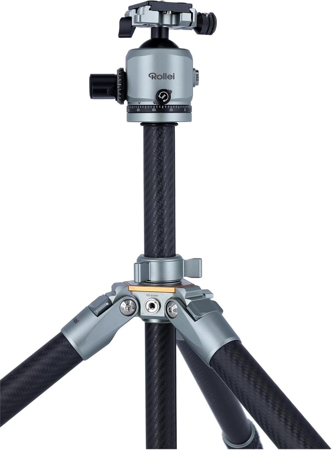Rollei Carbon-Mittelsäule- Erweiterung für Lion Rock Pro – Schnelle Höhenverstellung, Erhöht Maximal