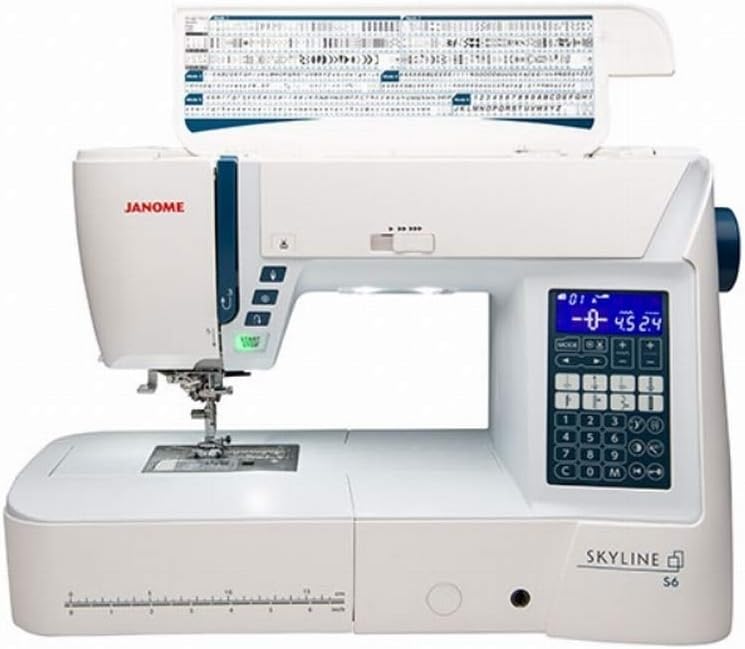 Janome Skyline S6 mit grossem Anschiebetisch