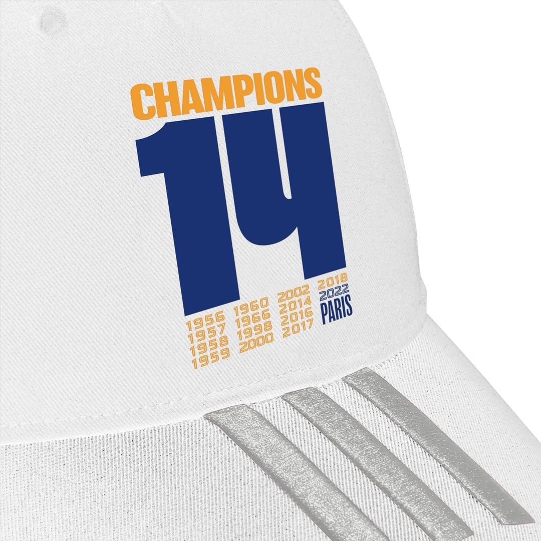 Real Madrid Rm UCL Champ C Kappe, weiss, Einheitsgrösse
