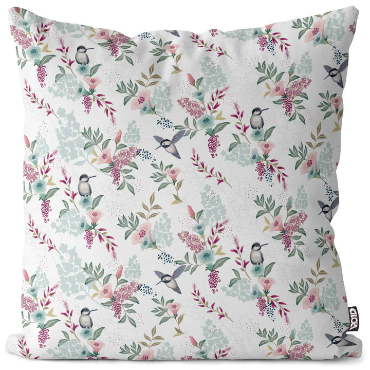 VOID Kolibri Blumen Kissenbezug Kissenhülle Sofakissen Kissen Deko Outdoor-Kissen Dekokissen, Kissen