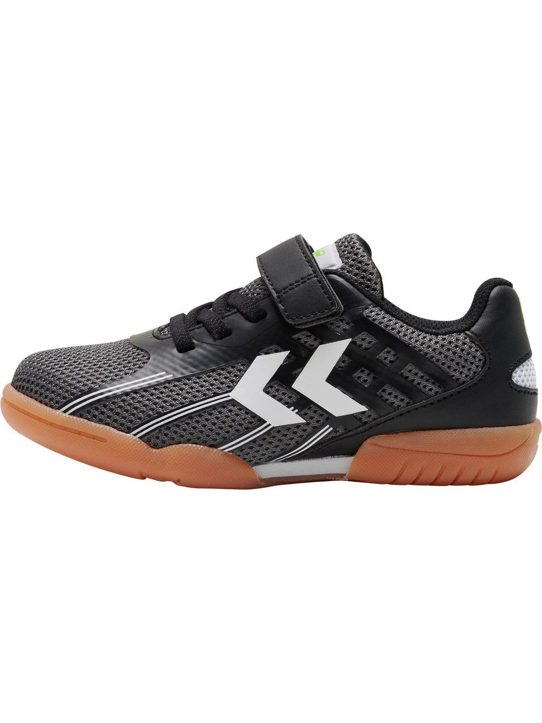 hummel Klettverschluss Multisport Shoe Root Elite Handball Kinder Grösse, Schwarz