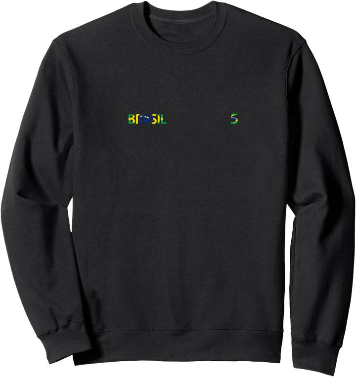 Flagge Brasilien Sweatshirt