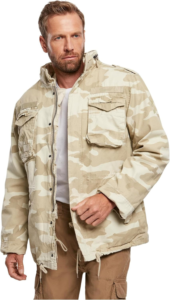 Brandit M65 Giant Herren Jacke Parka Winterjacke L Mehrfarbig (Sandstorm), L Mehrfarbig (Sandstorm)