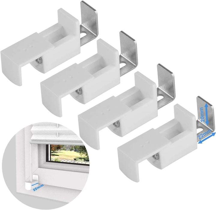 OBdeco Plissee Rollo Klemmfix ohner Bohren lichtdurchlässig Crushed Optik Faltrollo für Fenster und