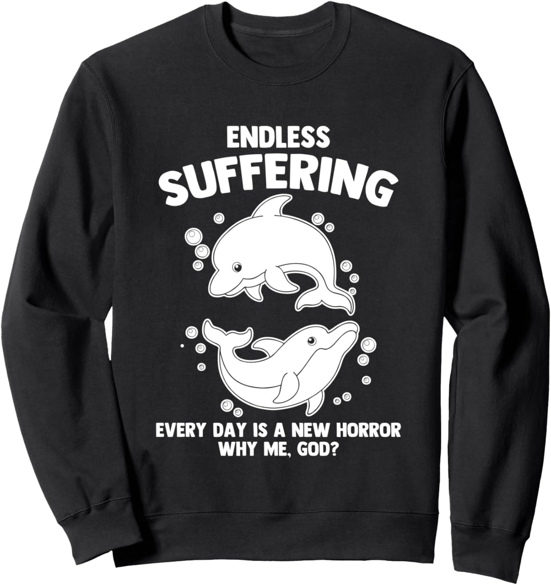 Endless Supping (Every Day Is A New Horror) - Lustiger Spruch Sweatshirt