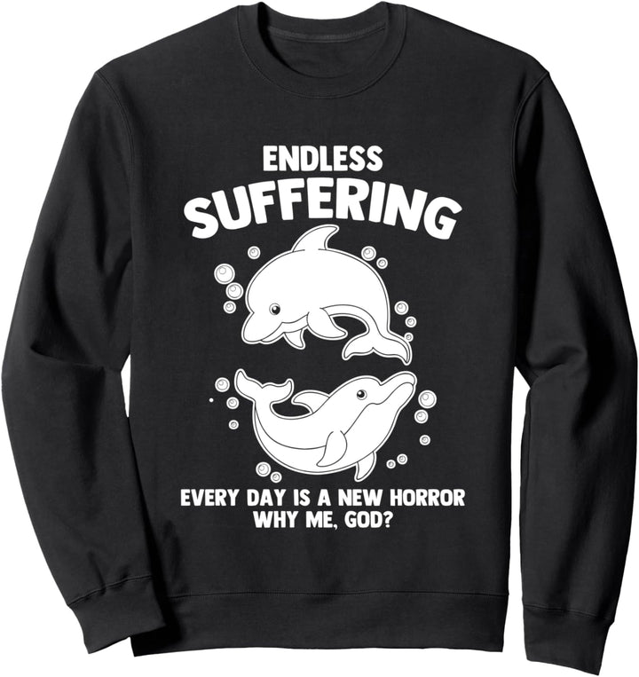 Endless Supping (Every Day Is A New Horror) - Lustiger Spruch Sweatshirt