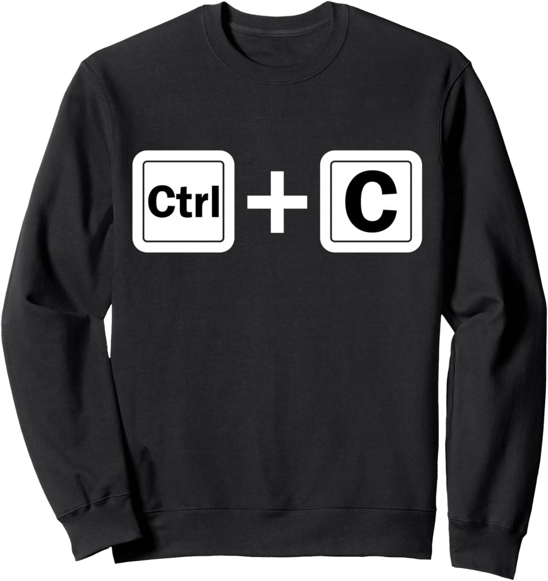 Strg C Lustige Familie Matching Kopieren Einfügen Sweatshirt