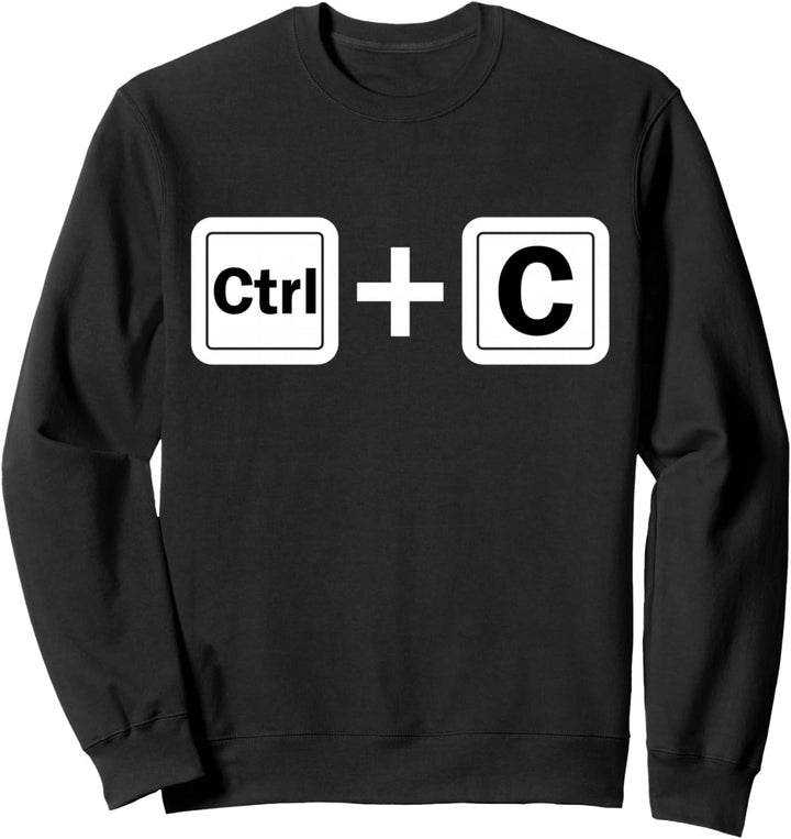 Strg C Lustige Familie Matching Kopieren Einfügen Sweatshirt