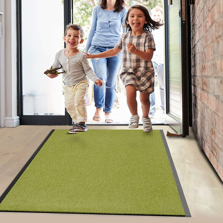 Floordirekt Schmutzfangmatte auf Mass, 120 x 500 cm, Limone, Fussmatte, Türmatte Eingangsbereich, Fu
