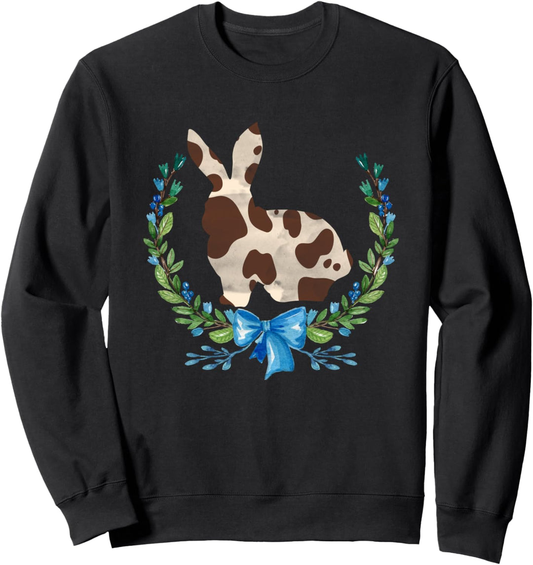 Ostersonntag Hase Pelz Mädchen katholisch oder christlich Sweatshirt