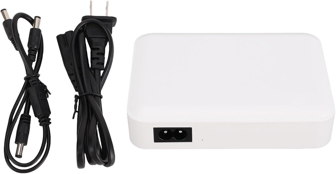 Eujgoov Mini UPS Battery Backup Unterbrechbar Stromversorgung 7500mah für Router Modem Home Office (
