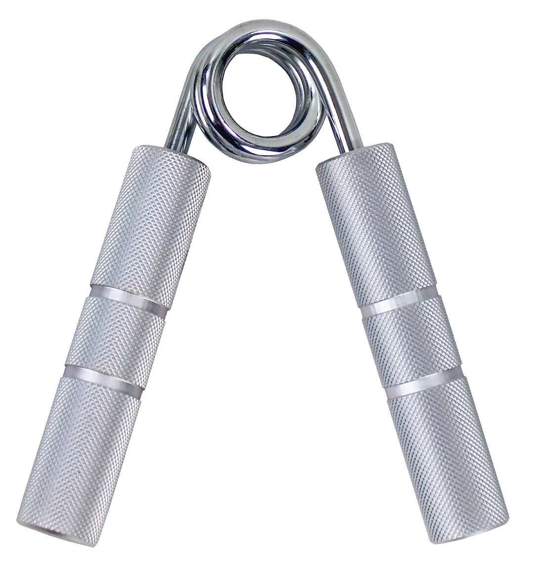 Robert Baraban Aluminium Handgripper, extra stabile Ausführung, verchromt, Handtrainer für maximale