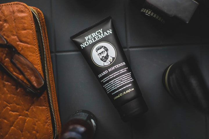 Beard Softener by Percy Nobleman. A Beard Conditioner Conditioner Shea Butter, Coconut & Argan Oil f