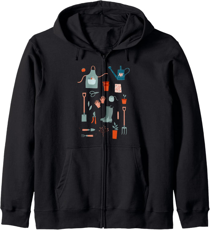 Garten-Design Kapuzenjacke