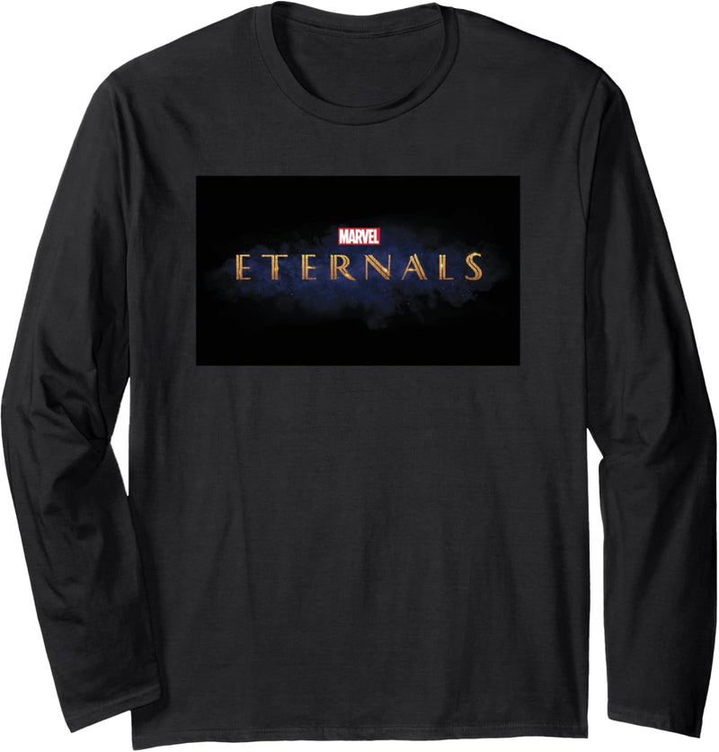 Marvel Eternals Official Movie Logo Langarmshirt