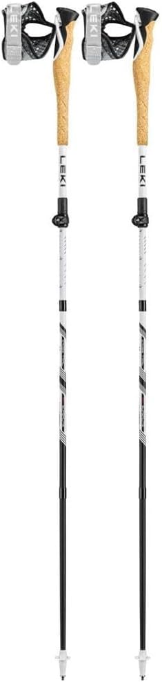 Leki Cross Trail FX Superlite Stöcke Taglia unica white-bright red-black, Taglia unica white-bright