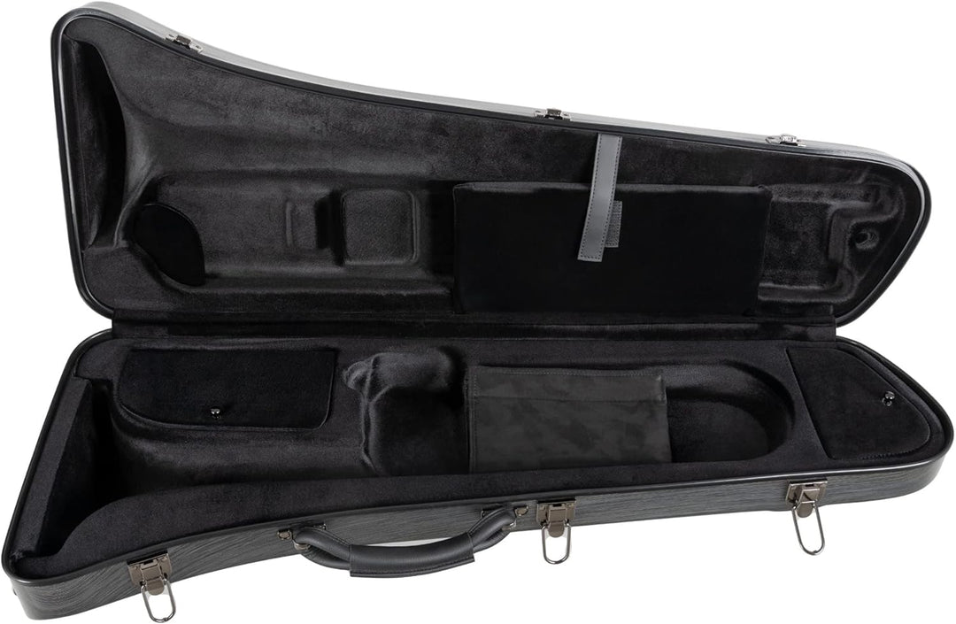 Lechgold Deluxe Koffer für Posaune (Tenor) - Stabiles Formetui für alle gängigen Tenorposaunen - The