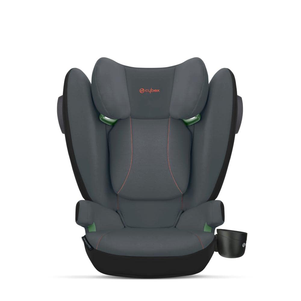 CYBEX Silver Autositz Solution B2 i-Fix, Inkl. Getränkehalter, Für Autos mit und ohne ISOFIX, Ab ca.