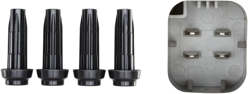 HELLA 5DA 193 175-441 Zündspule - 12V - 4-polig - Blockzündspule - geschraubt