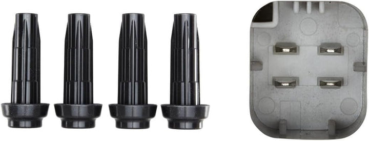 HELLA 5DA 193 175-441 Zündspule - 12V - 4-polig - Blockzündspule - geschraubt