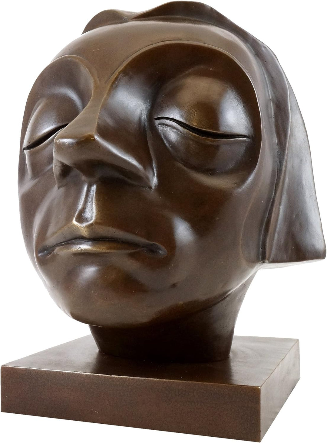 Kunst & Ambiente - Bronzefigur - Kopf des Güstrower Ehrenmals 1927 - Ernst Barlach - Limitiert - Bar