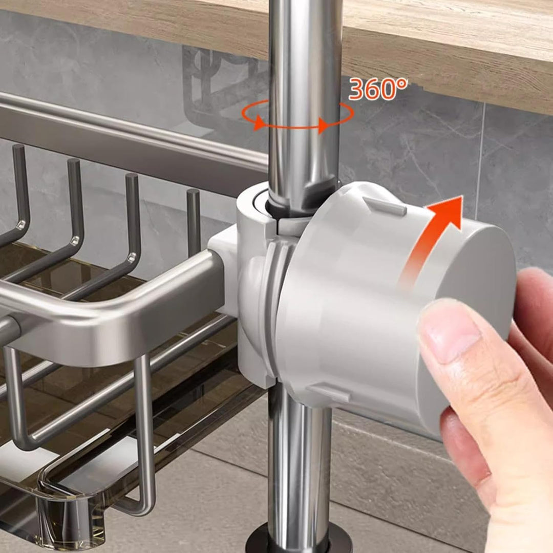 Spülbecken Organizer Edelstahl, Kitchen Sink Organizer Over Faucet, Spülbecken Ablage Spüle Organize