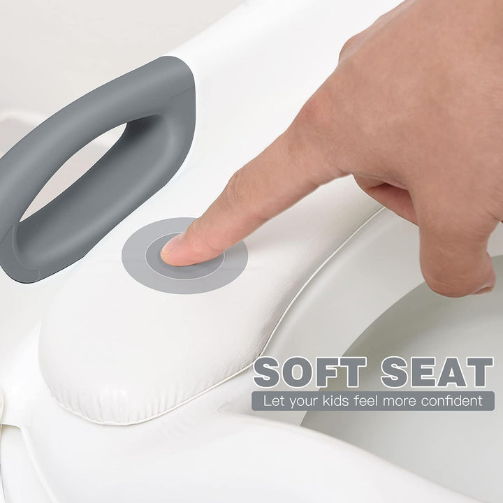 Toilettensitz Kinder mit Treppe, Upgraded WC Aufsatz für Kinder für Jungen und Mädchen, 2-in-1 Toile