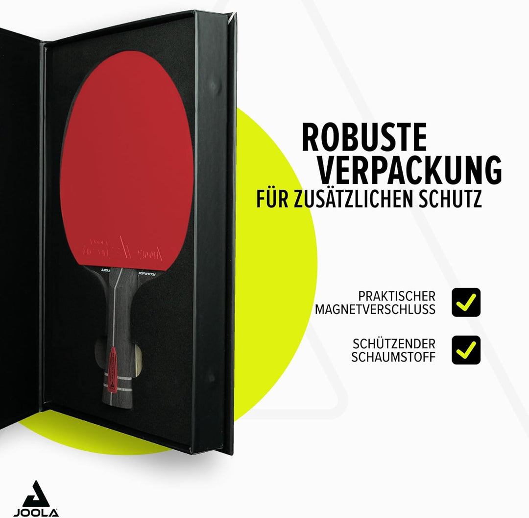 JOOLA Tischtennisschläger Infinity ITTF genehmigter Profi Carbon Tischtennisschläger - Zyramid/GL/In