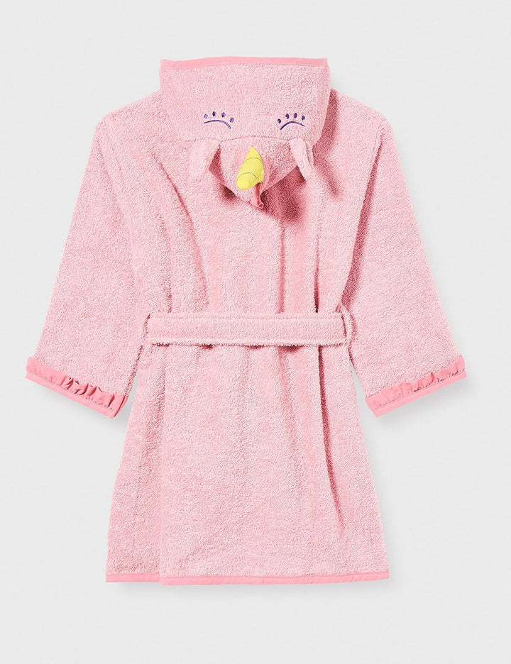 Playshoes Unisex Kinder Frottee-Bademantel Morgenmantel 86-92 Einhorn, 86-92 Einhorn
