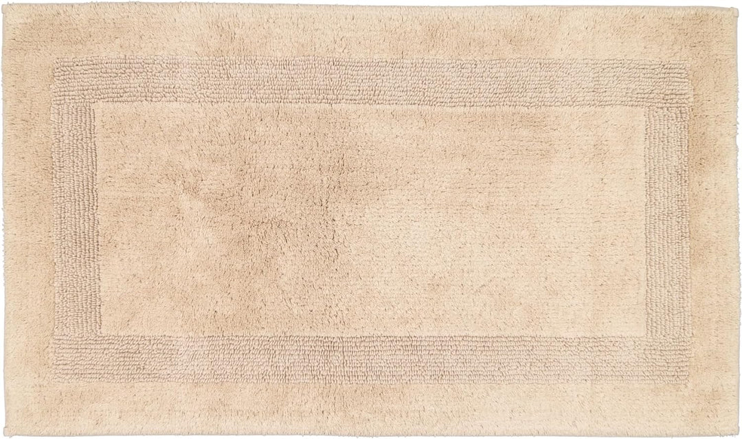 Cawö Home Badteppiche Luxus Badteppich 1000 Sand - 375 60x100 cm, 60x100 cm