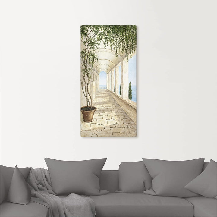 ARTland Leinwandbilder Wandbild Bild auf Leinwand 50 x 100 cm Architektur Gebäude Sehenswürdigkeiten