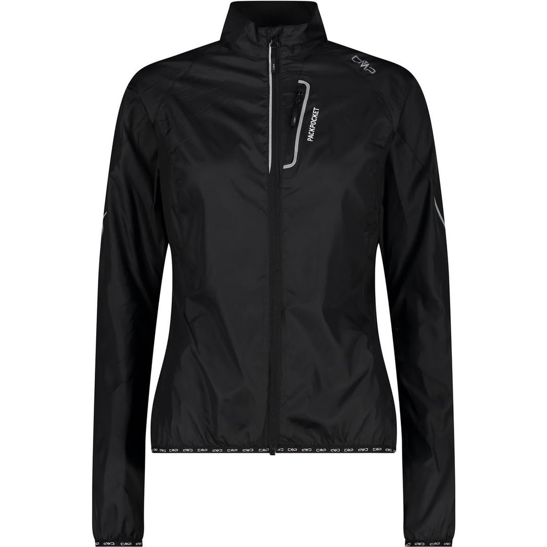 CMP Damen Bike Jacket Windproof Jacke 34 Schwarz, 34 Schwarz