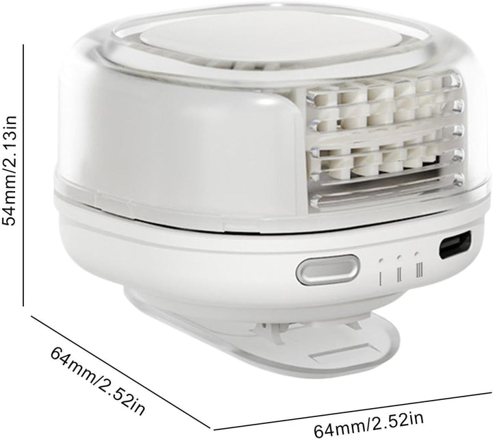 Generisch Hüftventilator,Blattlos, Mehrstufig Tragbar - Reiseventilator, blattlos, zum Anclipsen | f