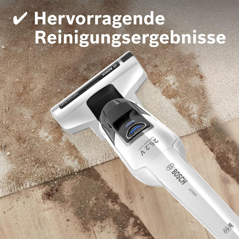 Bosch Akku-Staubsauger Athlet BCH6L2560, kabelloser Handstaubsauger, beutellos, Hygiene-Filter Plus,