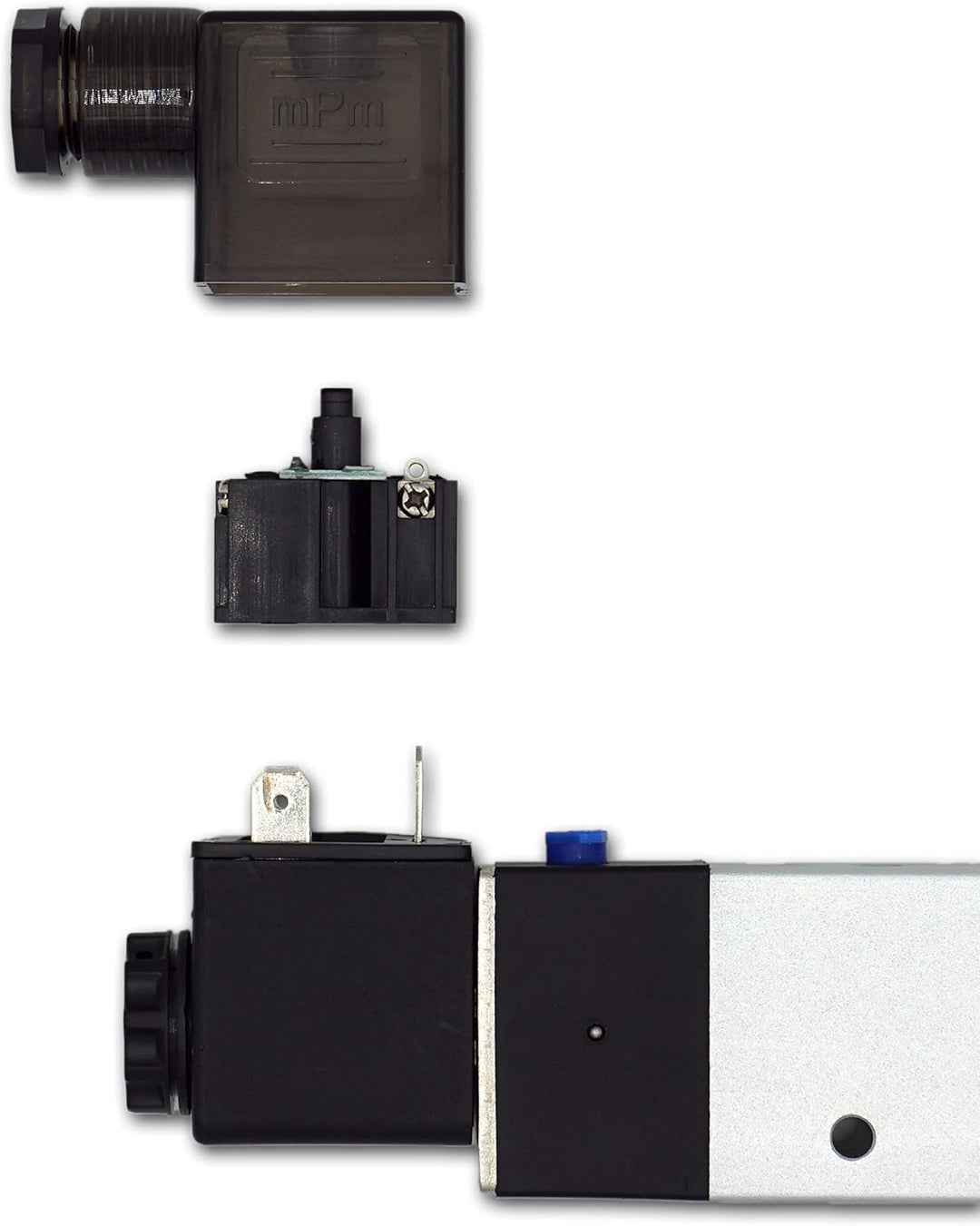 Pneumatik Magnet- Wegeventil 5/3 Wegeventil 1/8" 24 Volt DC (5/3 Wege 1/8" 24 Volt DC) 5/3 Wege 1/8