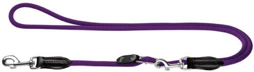 HUNTER FREESTYLE Vario-Leine für Hunde, robust, wetterfest, 1,0 x 260 cm, braun braun 1,0 x 260 cm,