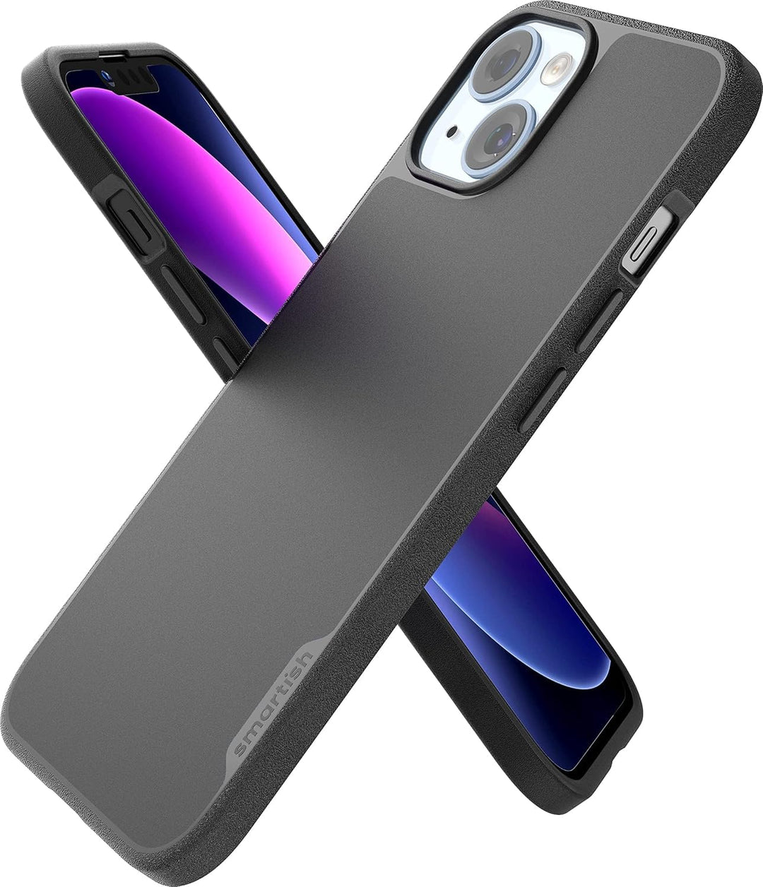 Smartish Schutzhülle für iPhone 13, Gripmunk, kompatibel mit MagSafe [leicht und schützend], dünne G