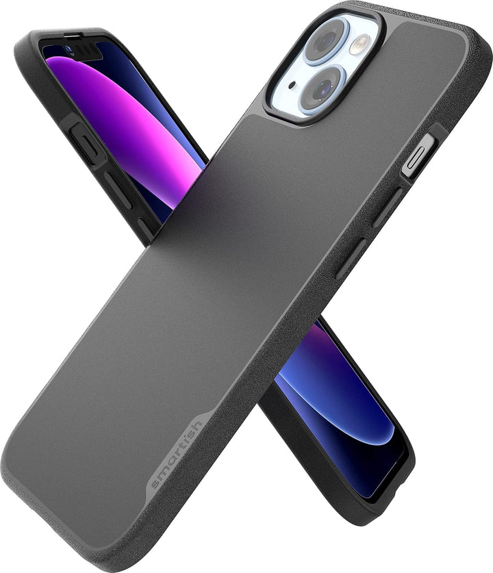 Smartish Schutzhülle für iPhone 13, Gripmunk, kompatibel mit MagSafe [leicht und schützend], dünne G