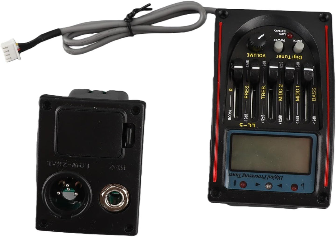Bnineteenteam 5 Band Gitarren Tonabnehmer EQ Equalizer Piezo Tonabnehmer Akustischer Gitarren Vorver