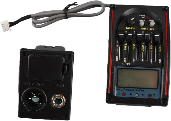Bnineteenteam 5 Band Gitarren Tonabnehmer EQ Equalizer Piezo Tonabnehmer Akustischer Gitarren Vorver