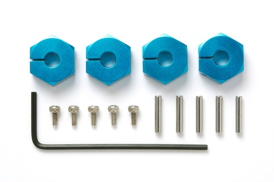 Tamiya 300053823 53823 Ersatzteil Radmitnehmer Alu, Small