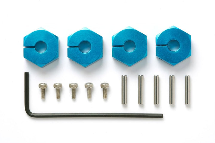 Tamiya 300053823 53823 Ersatzteil Radmitnehmer Alu, Small