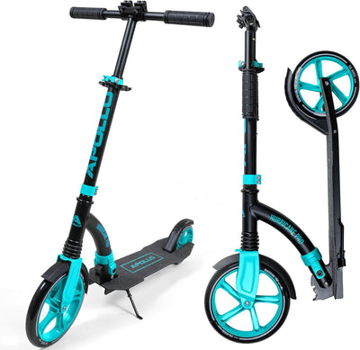 Apollo 230mm Giant XXL Wheel City-Scooter - Hurricane, Roller mit Federung für Erwachsene, klappbar