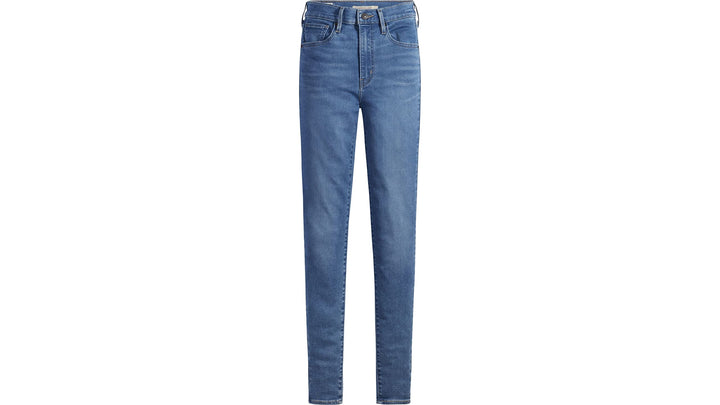 Levi's Damen Jeans Mile High Super Skinny 24W / 30L Dark Indigo Worn in, 24W / 30L Dark Indigo Worn