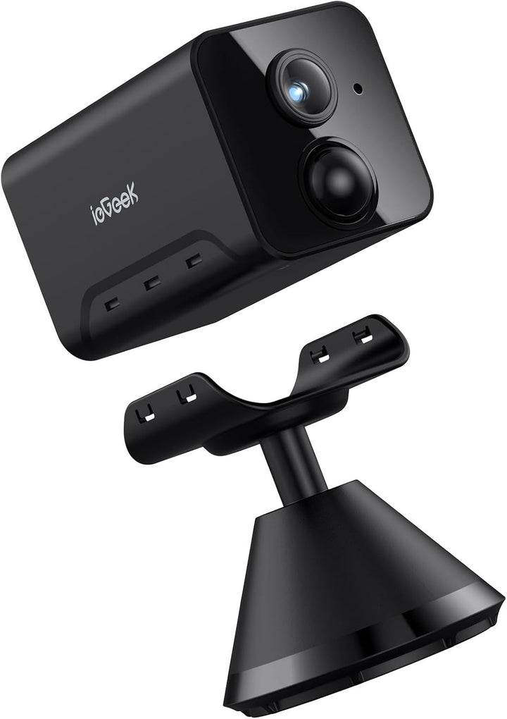 ieGeek Überwachungskamera Innen Akku,2.4GHz Überwachungskamera Innen WLAN,Mini Kamera Live Übertragu