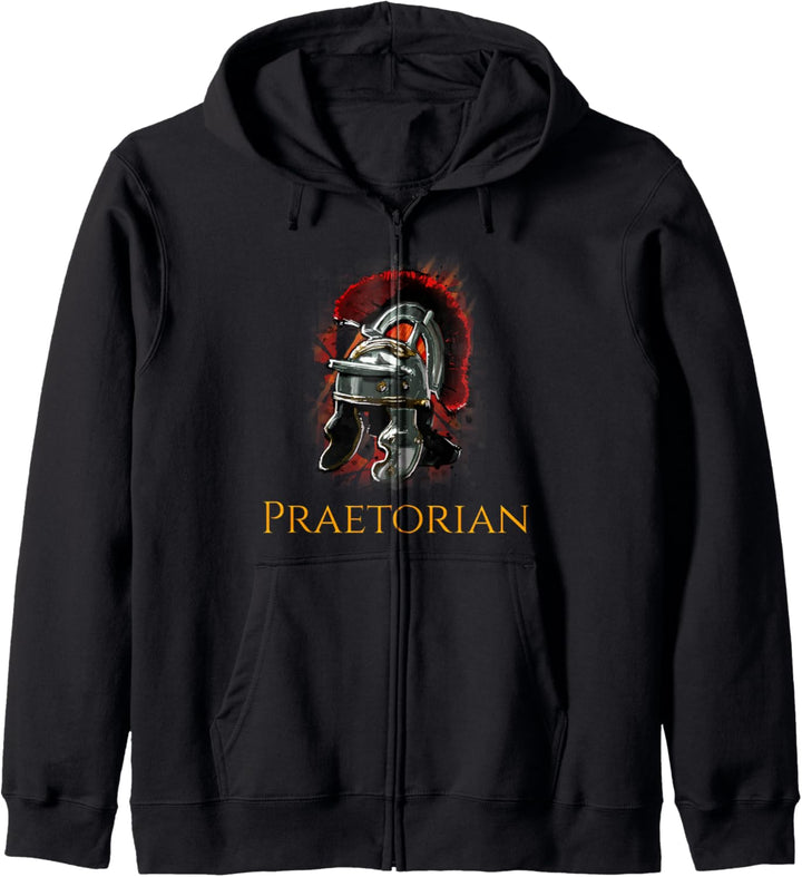 Praetorian - Alte Römische Legion Helm T-Shirt Kapuzenjacke