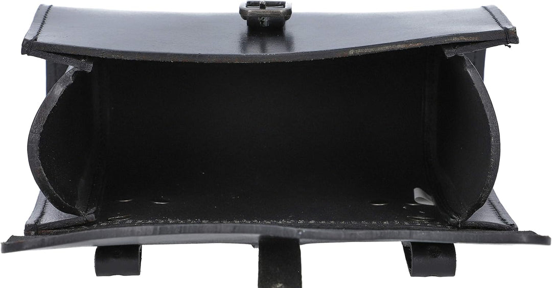 Gusti Satteltasche Leder - Marianne V. Damen und Herren Lenkertasche Ledertasche diebstahlsicher Fah